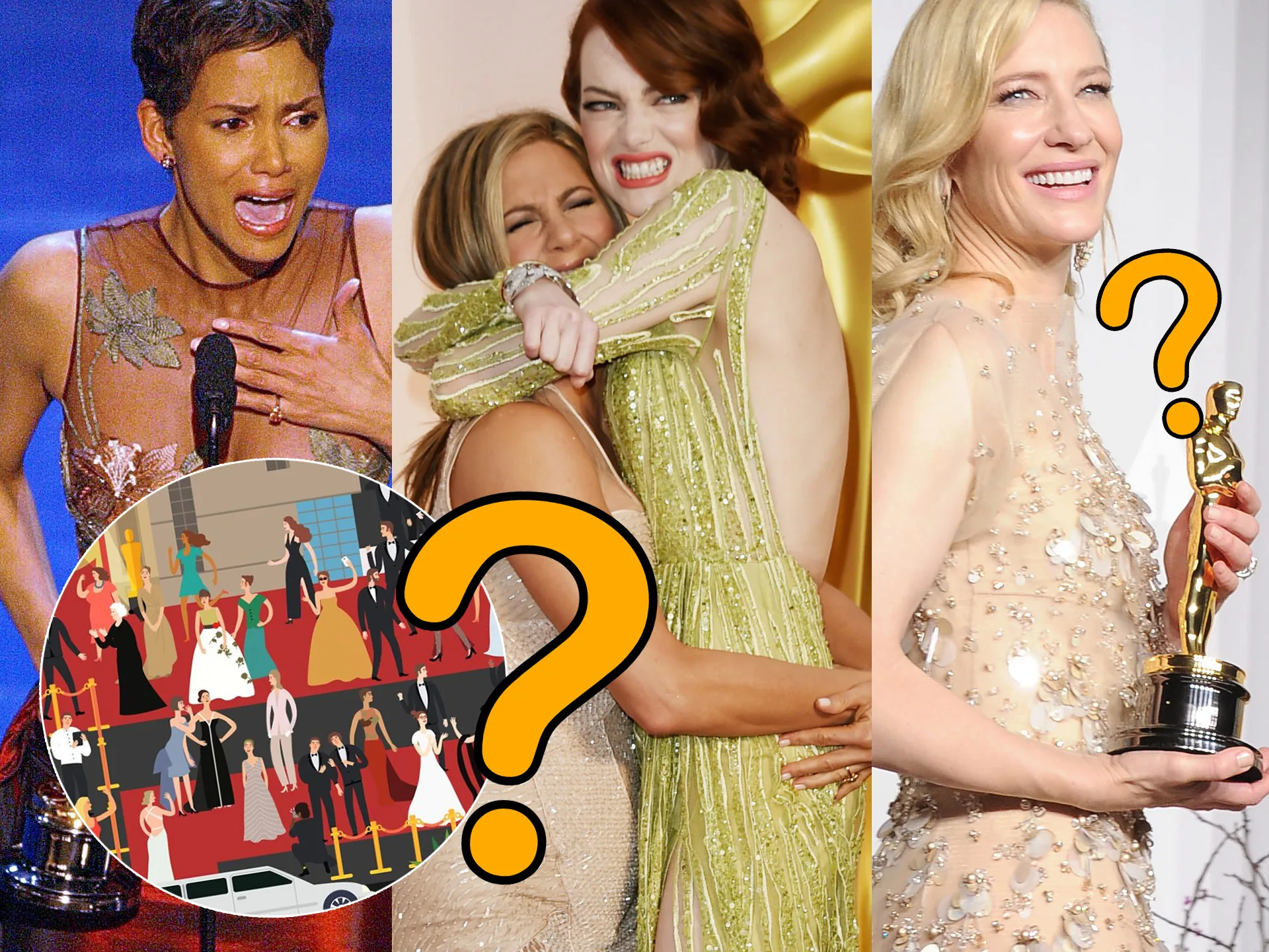 Oscars fashion puzzle