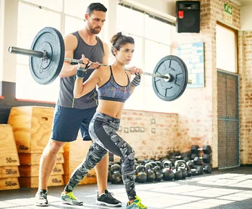 Personal training session