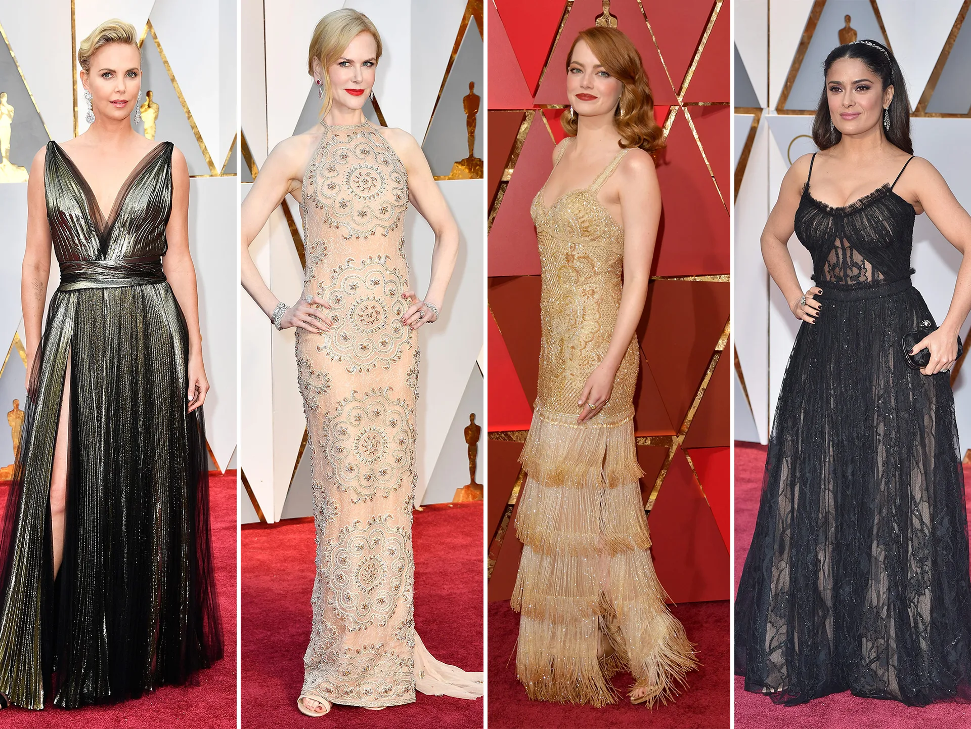 The Oscars 2017 gowns