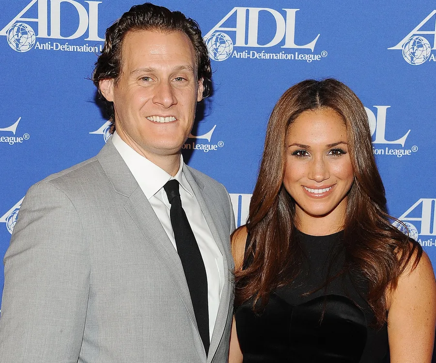 Meghan Markle and Trevor Engelson