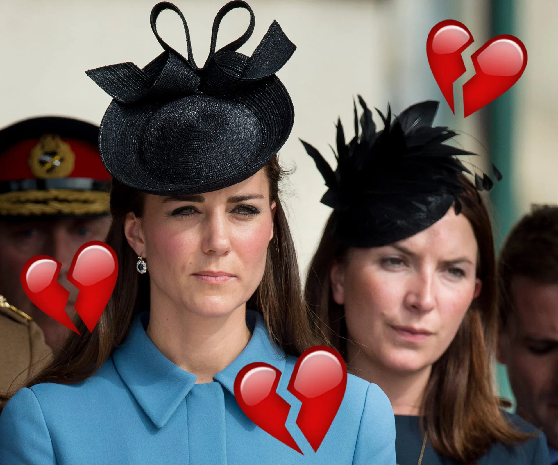 Duchess Catherine and  Rebecca Deacon