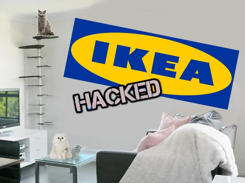 IKEA hacks for cat furniture