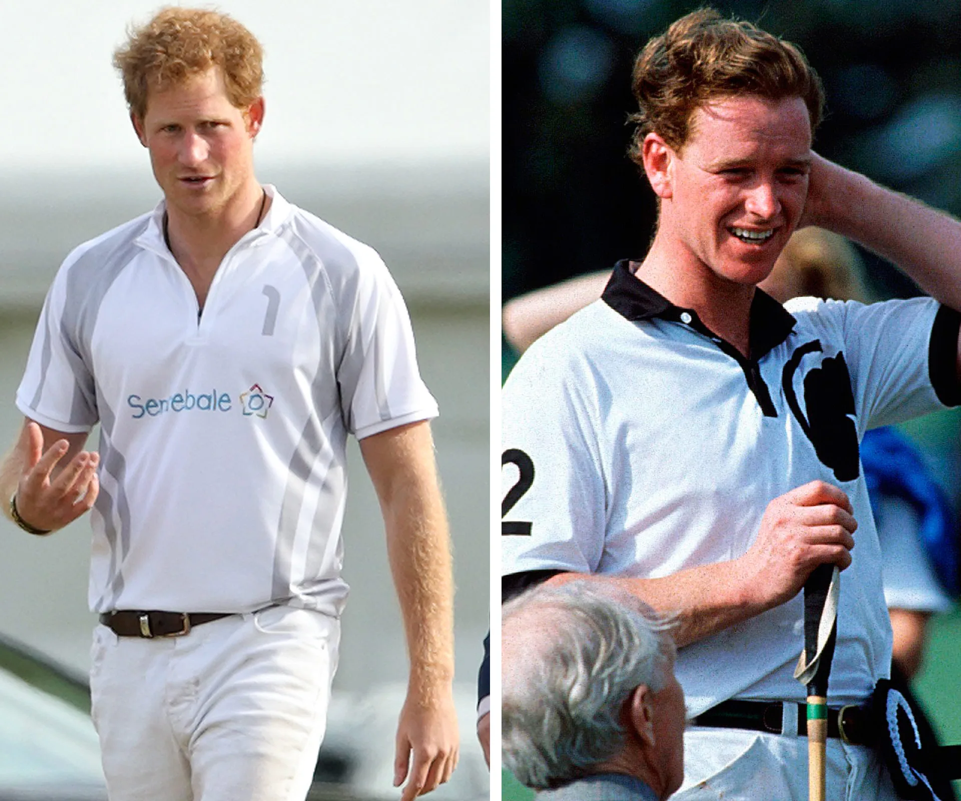 Prince Harry and James Hewitt