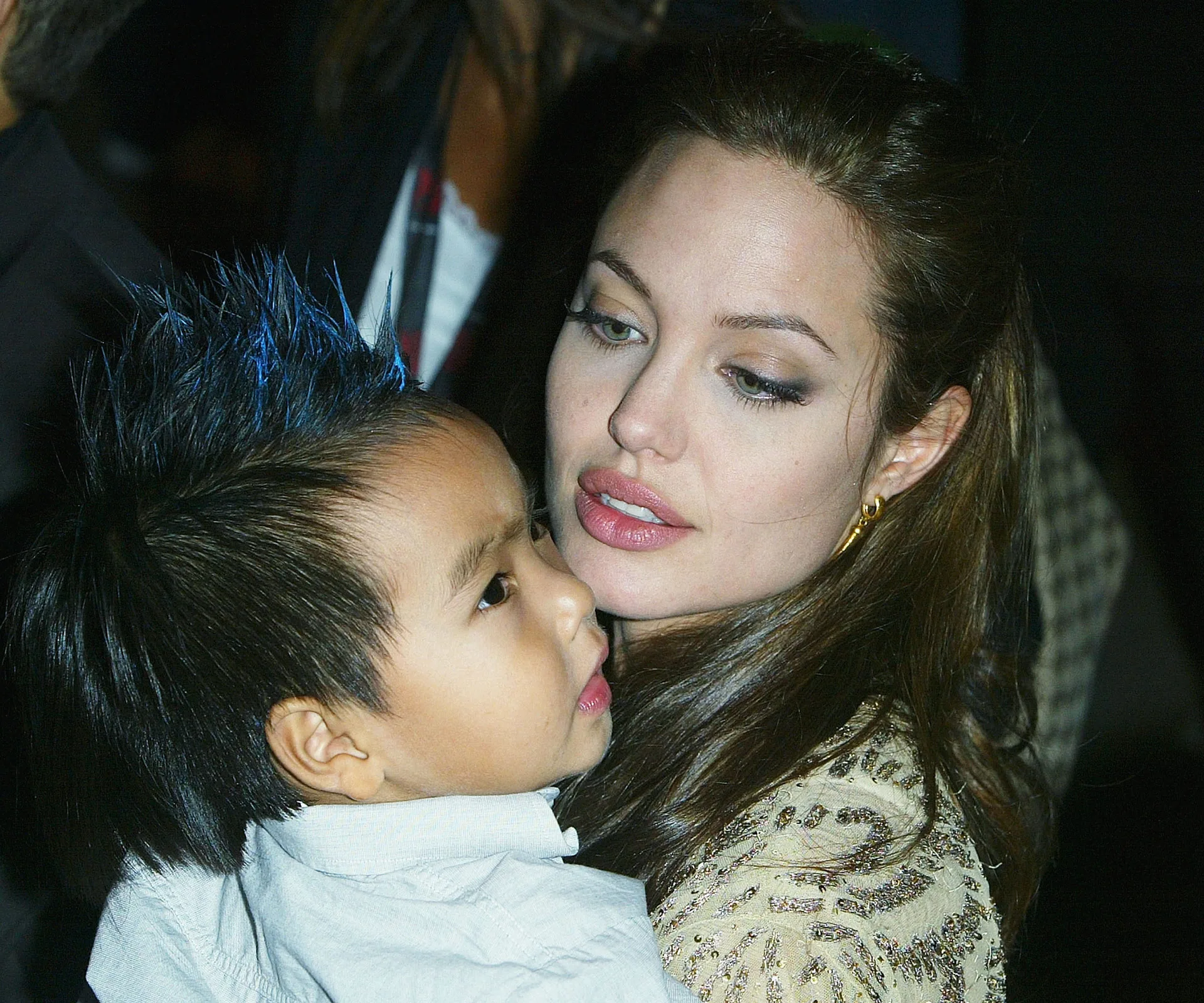 Angelina Jolie and Maddox
