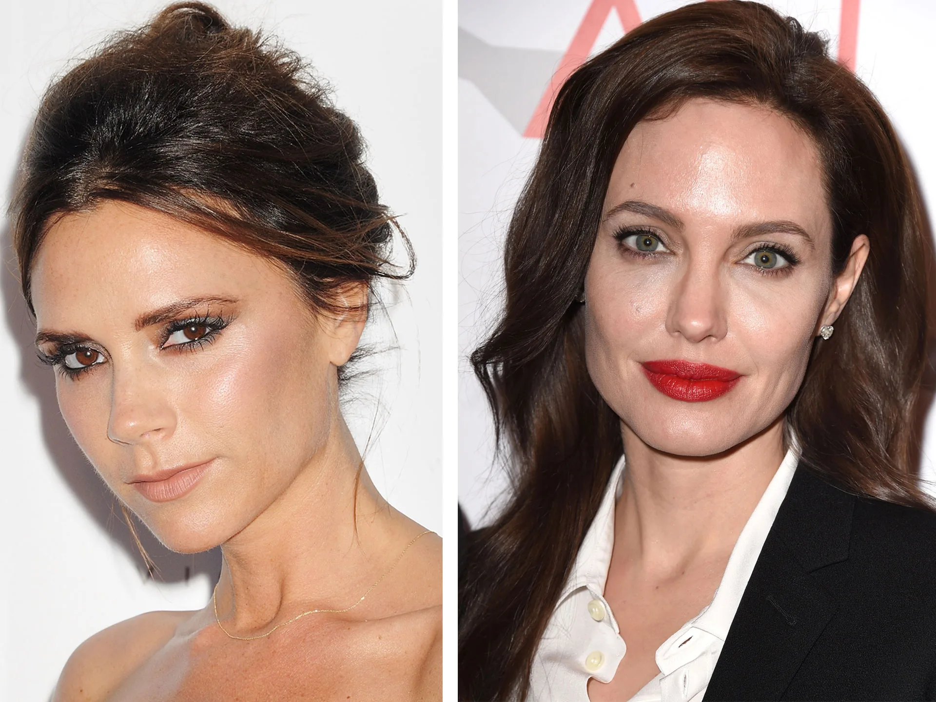 Victoria Beckham, Angelina Jolie