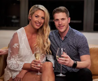 Jesse Konstantinoff and Michelle Marsh