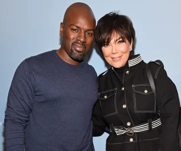 Corey Gamble and Kris Jenner