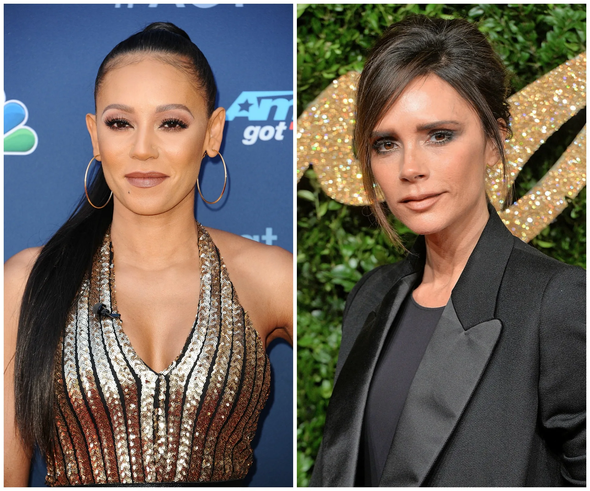 Mel B, Victoria Beckham