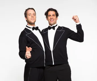 Hamish Blake and Andy Lee