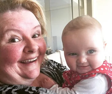 Magda Szubanski and Betty Campbell 