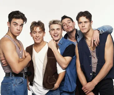 Take That, Robbie Williams, Gary Barlow, Jason Orange, Howard Donald, Mark Owen