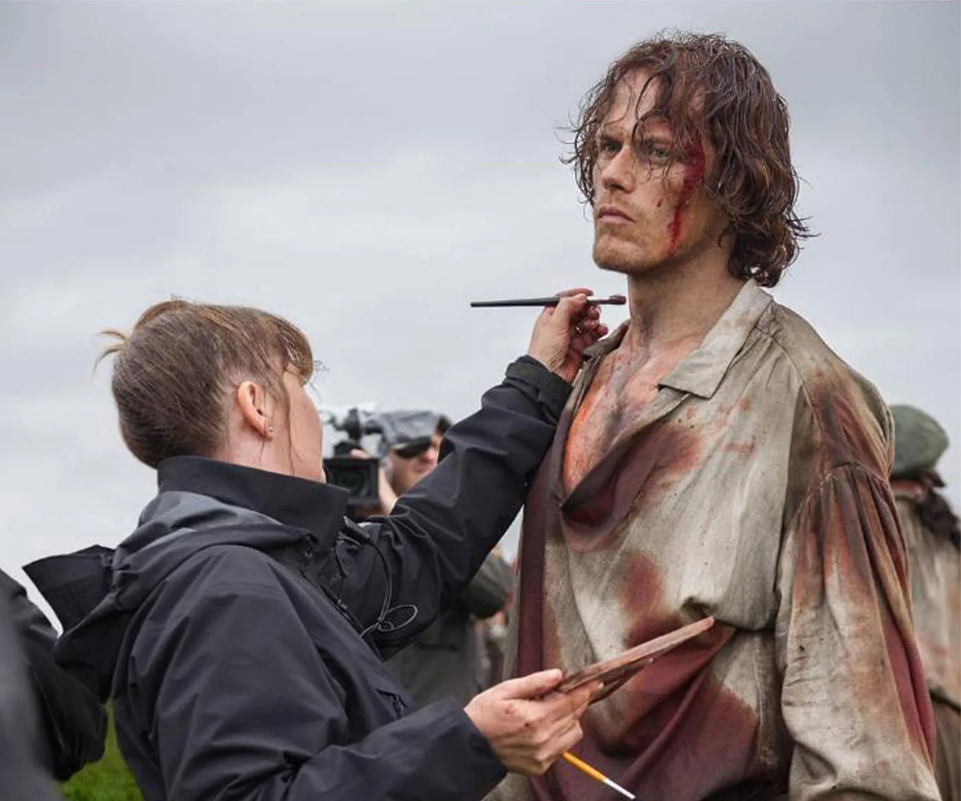 Sam Heughan as Jamie Fraser in Outlander