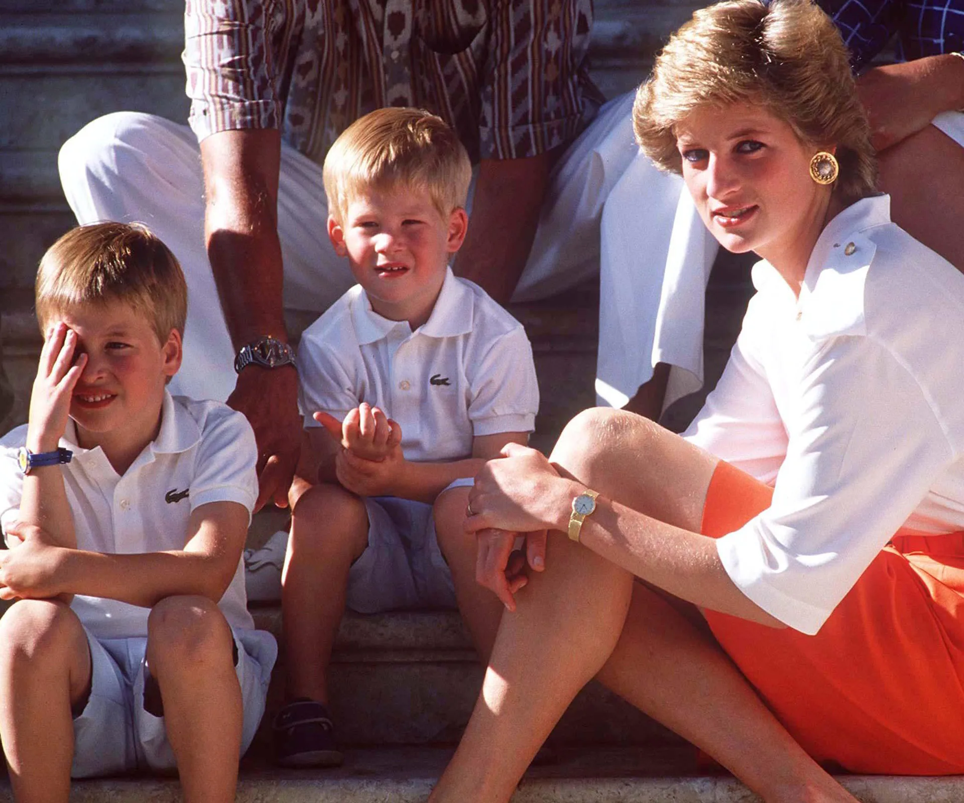 Prince William, Prince Harry, Princess Diana