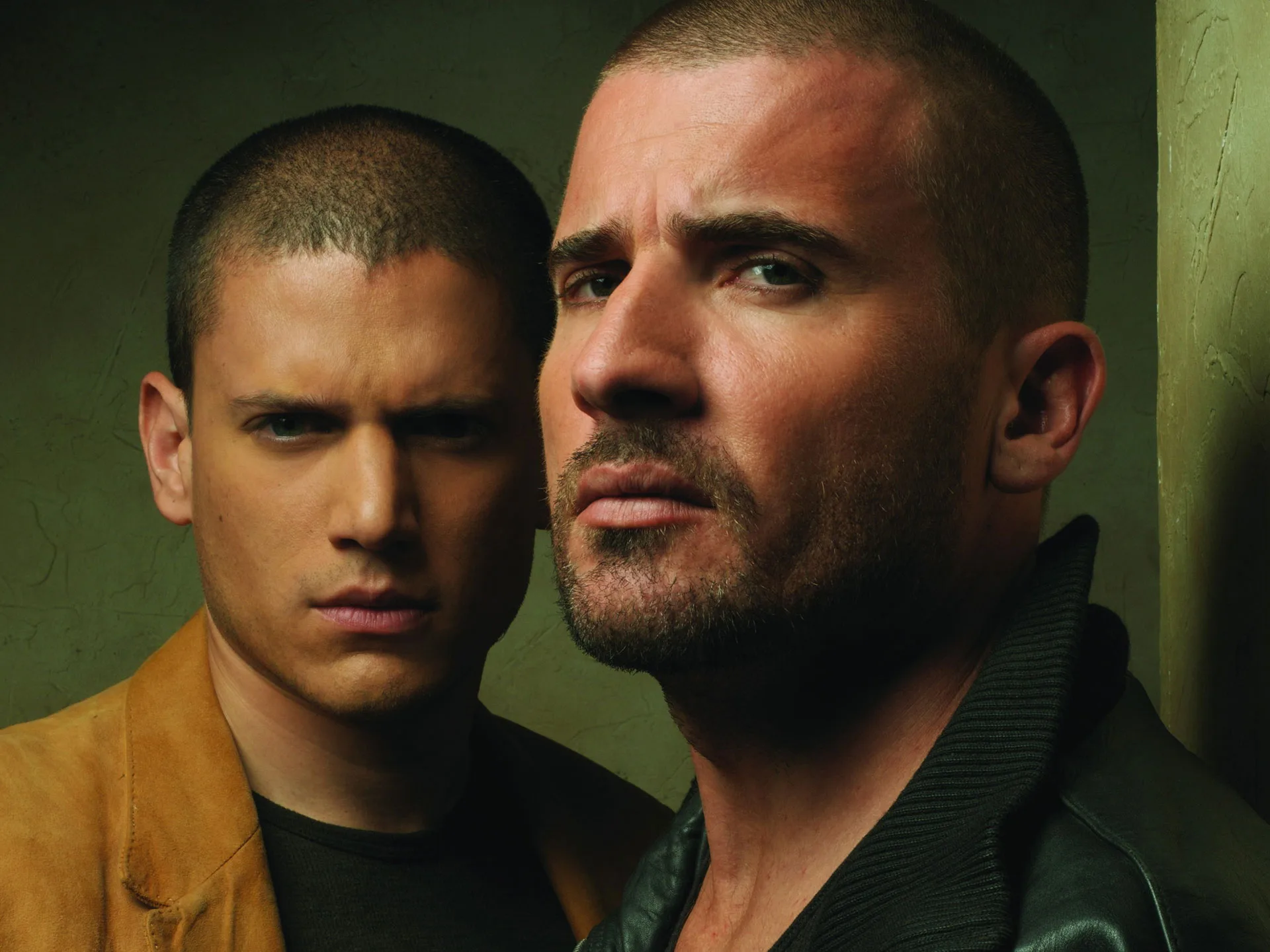 Wentworth Miller and Dominic Purcell in Prison Break