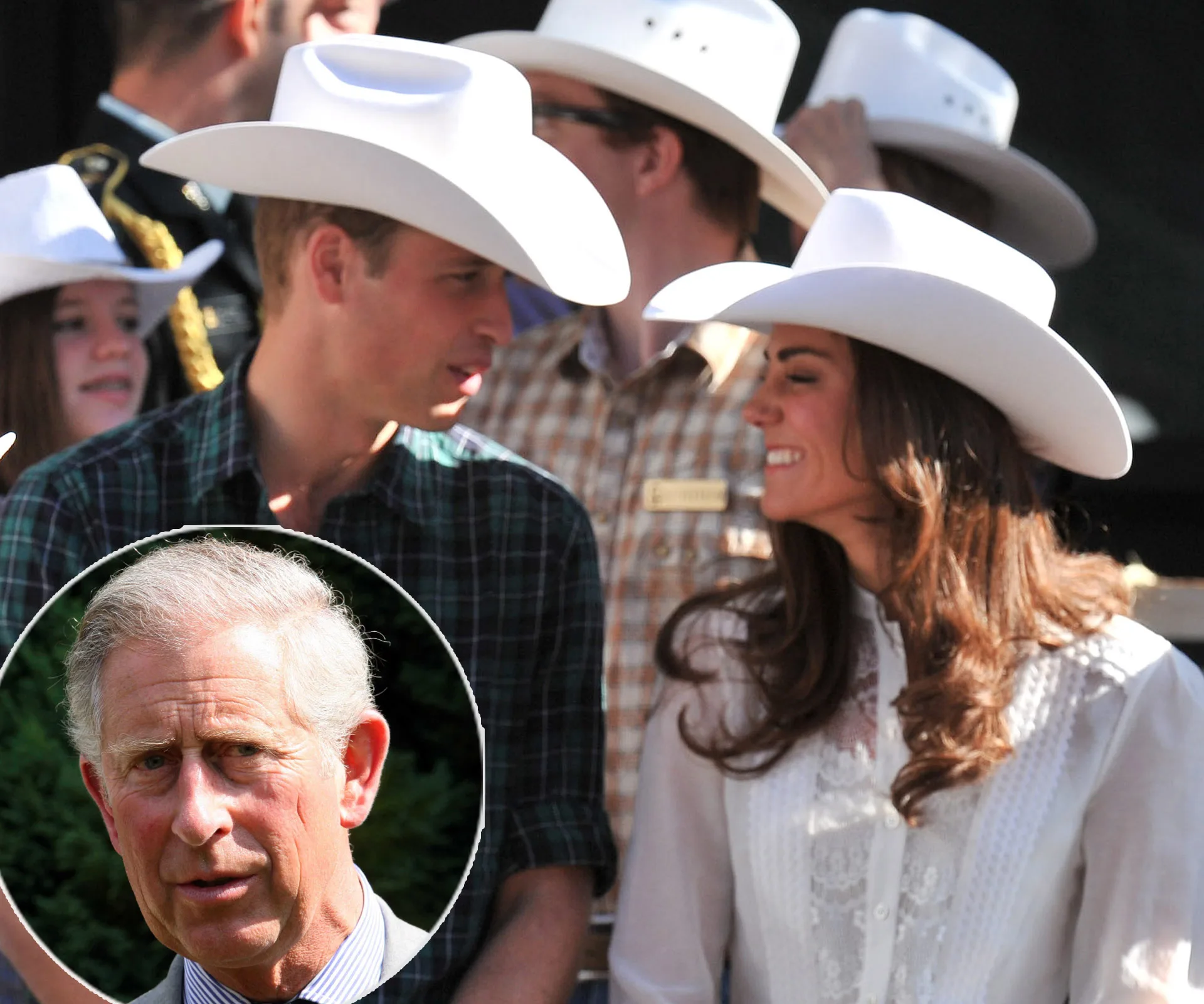 Duchess Catherine, Prince William, Prince Charles