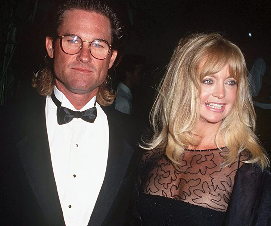 Goldie Hawn and Kurt Russell