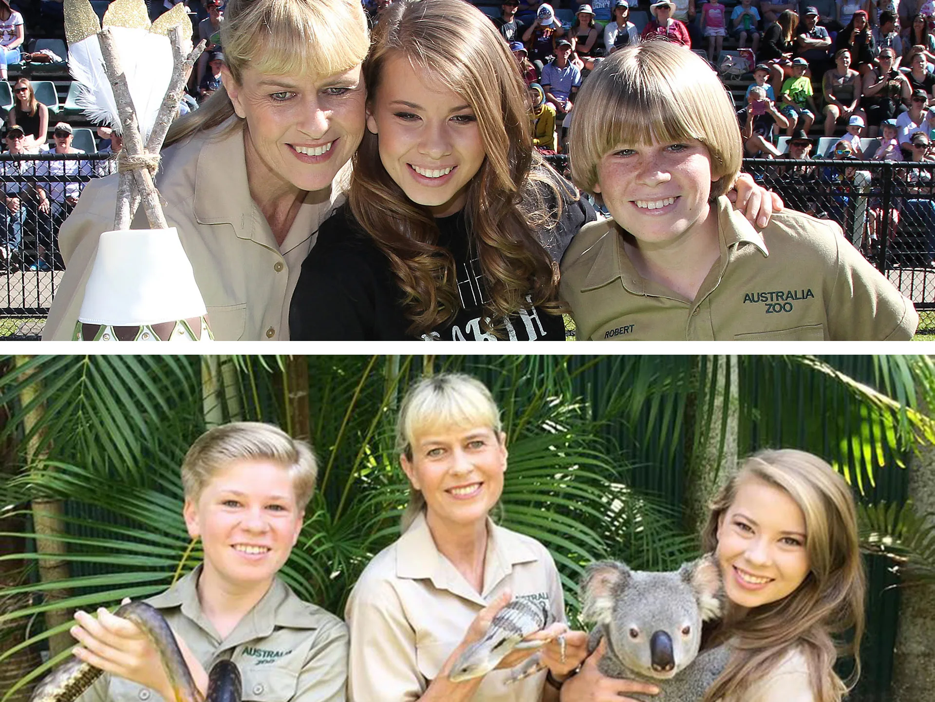 Bindi, Bob, Terri Irwin