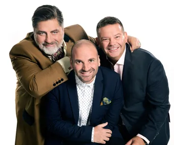  George Calombaris, Gary Mehigan and Matt Preston