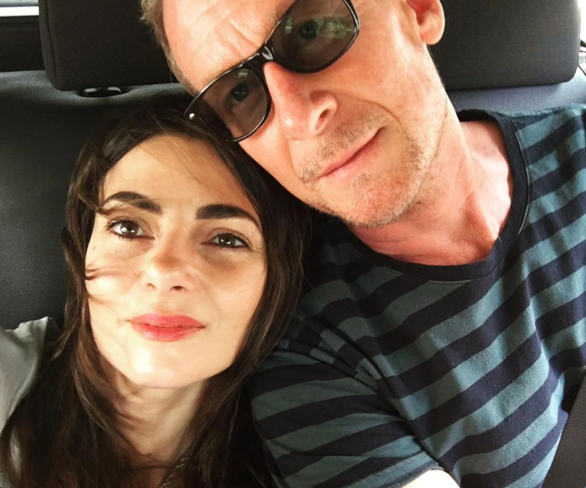 Richard Roxburgh and Silvia Colloca