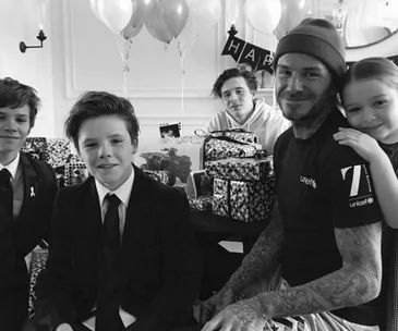 Beckham family, David Beckham, Brooklyn Beckham, Romeo Beckham, Cruz Beckham, Harper Beckham