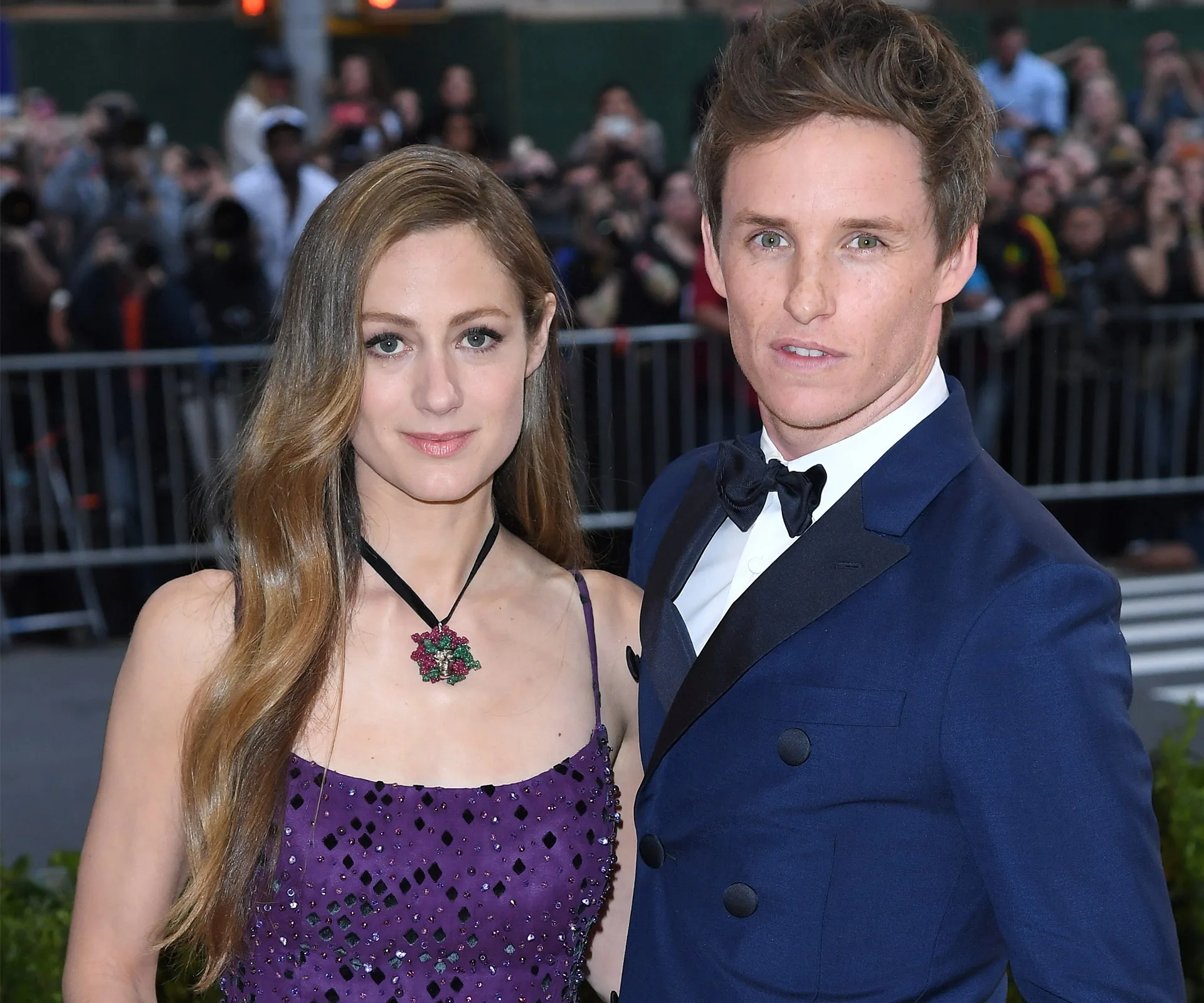 Eddie Redmayne and Hannah Bagsahw