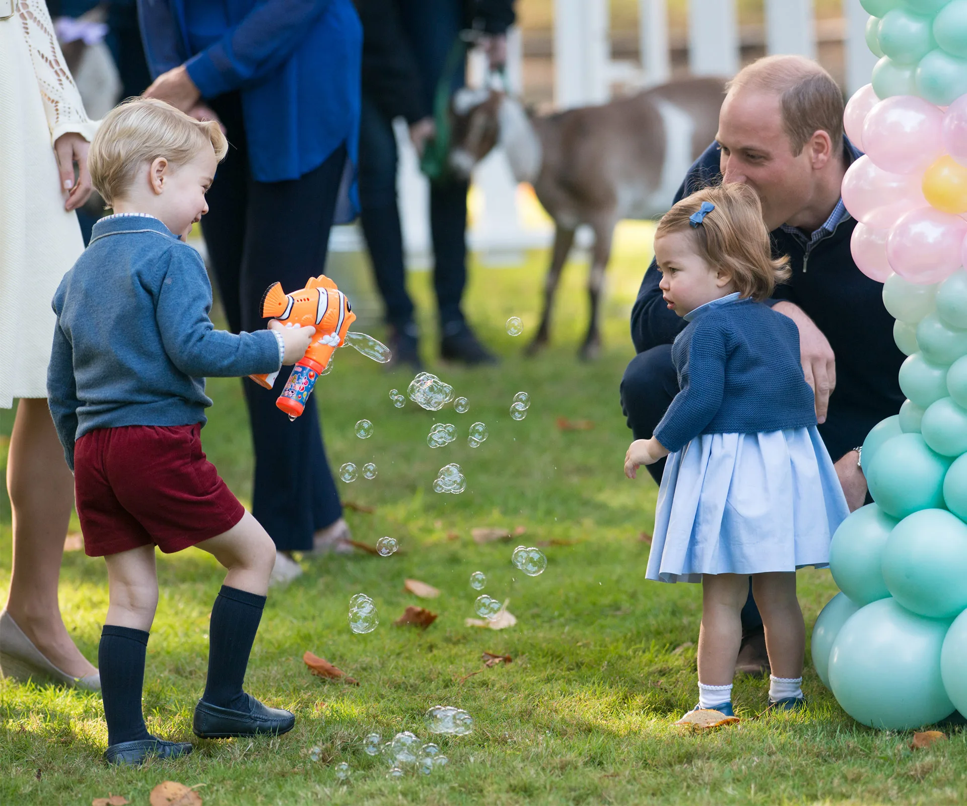 Prince George and Princess Charlotte