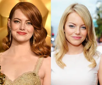 emma stone blonde