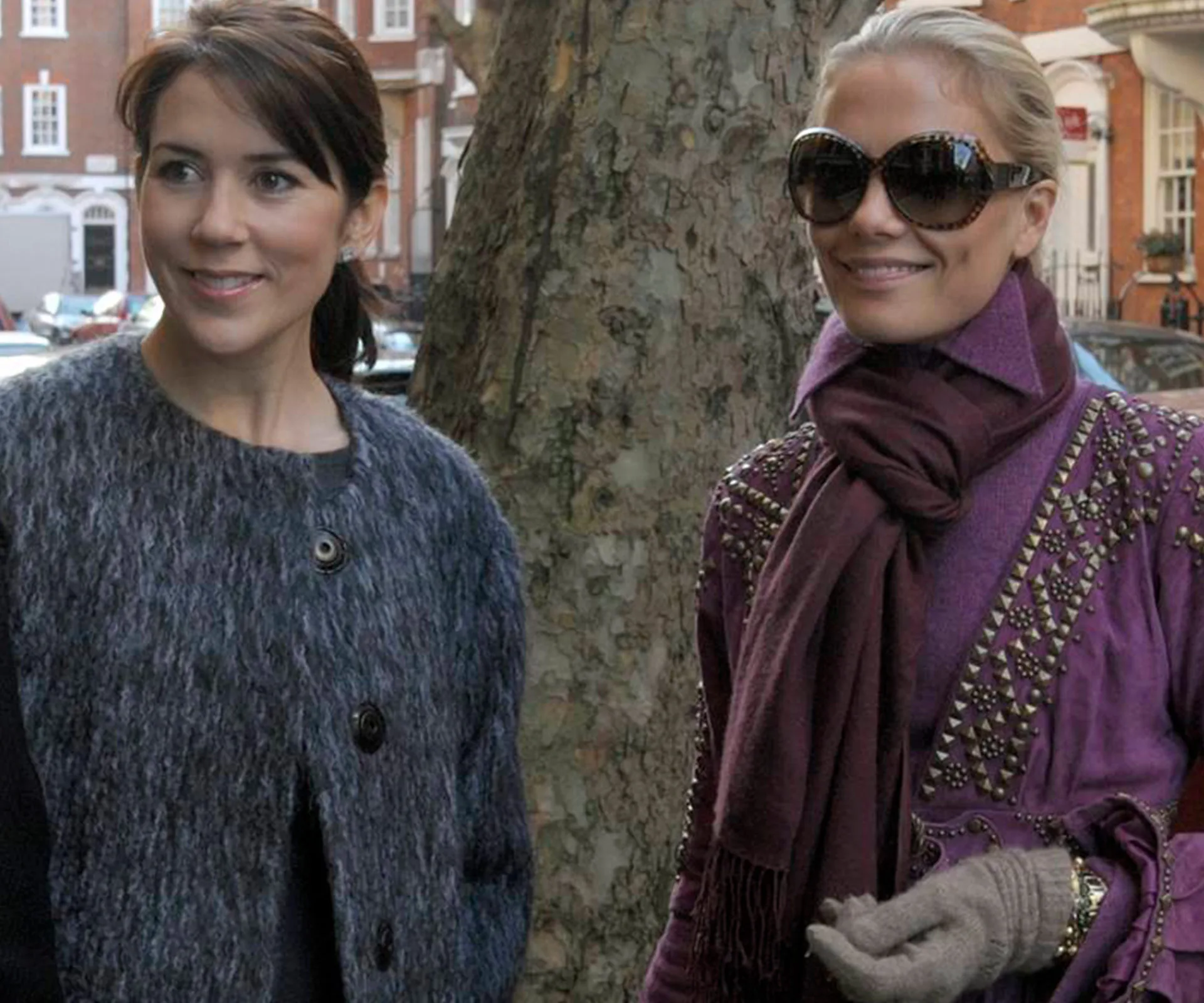 Princess Mary and Caroline Fleming