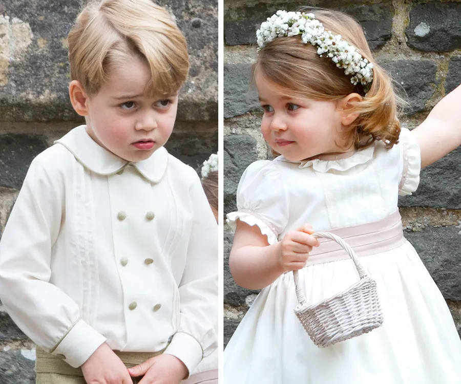 Prince George and Princess Charlotte
