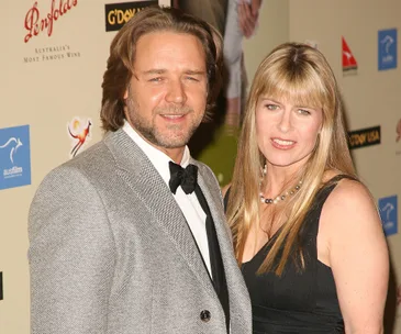 Russell Crowe and Terri Irwin