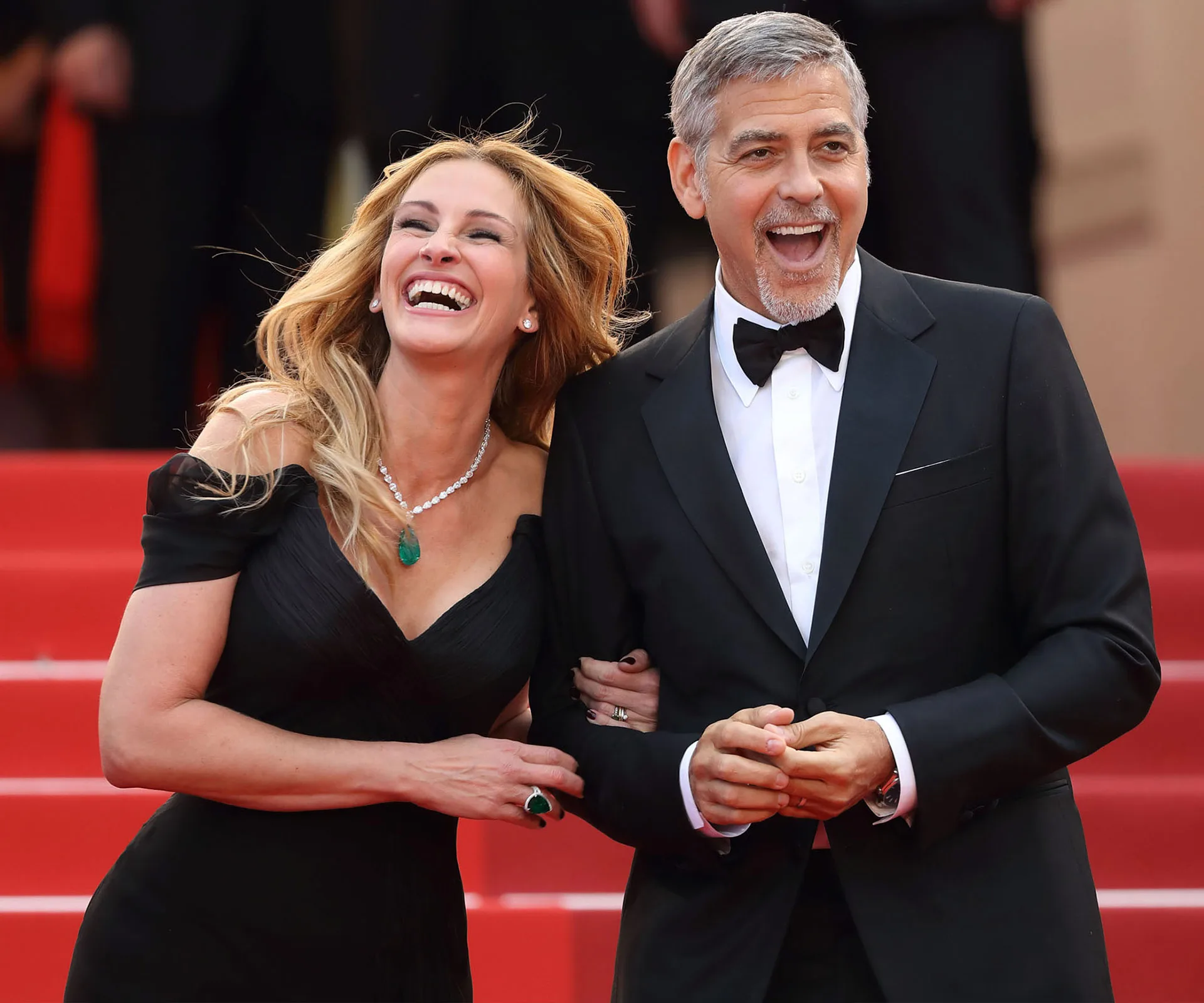 Julia Roberts and George Clooney