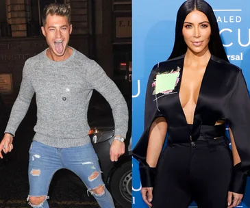 Scotty T and Kim Kardashian West