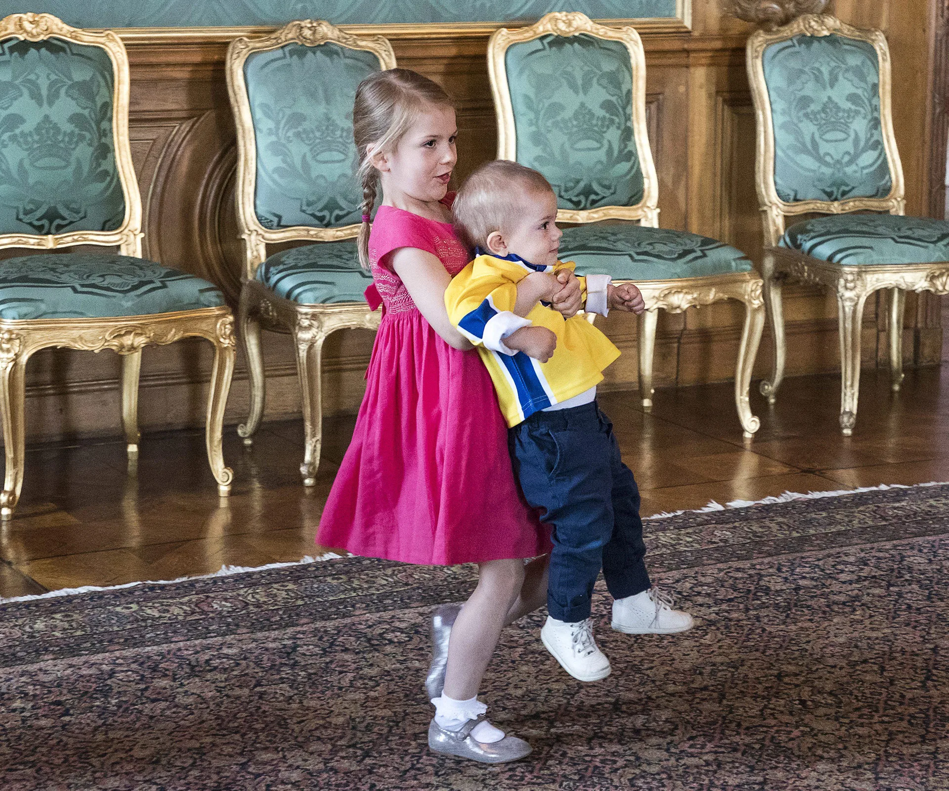 Princess Estelle and Prince Oscar