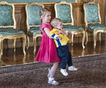 Princess Estelle and Prince Oscar