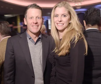 Lance Armstrong and Anna Hansen