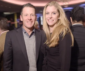 Lance Armstrong and Anna Hansen
