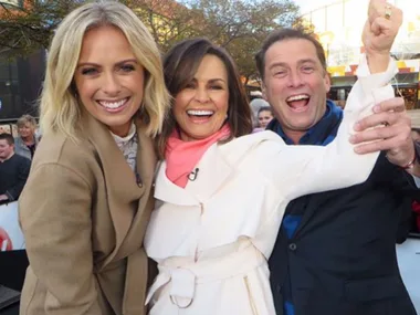 Sylvia Jeffreys, Lisa Wilkinson, Karl Stefanovic 