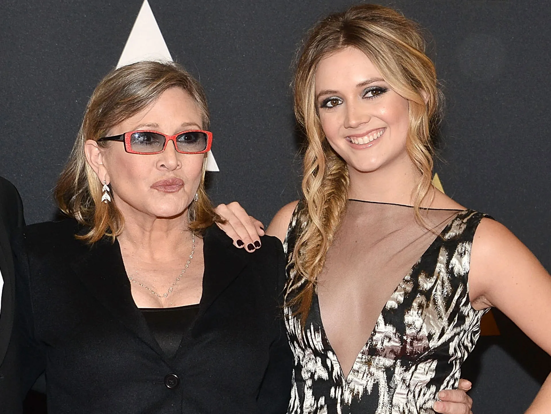 Carrie Fisher and daughter Billie