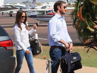 Pippa Middleton and James Matthews in Darwin