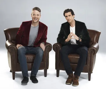 Hamish Blake and Andy Lee