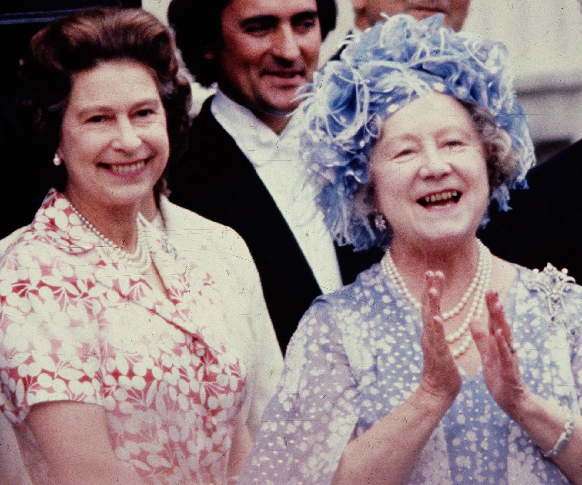 Queen Elizabeth and Queen Mother