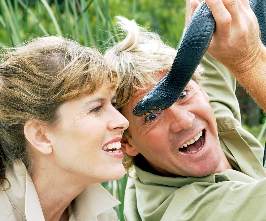 Terri and Steve Irwin