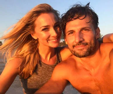 Tim Robards and Anna Heinrich