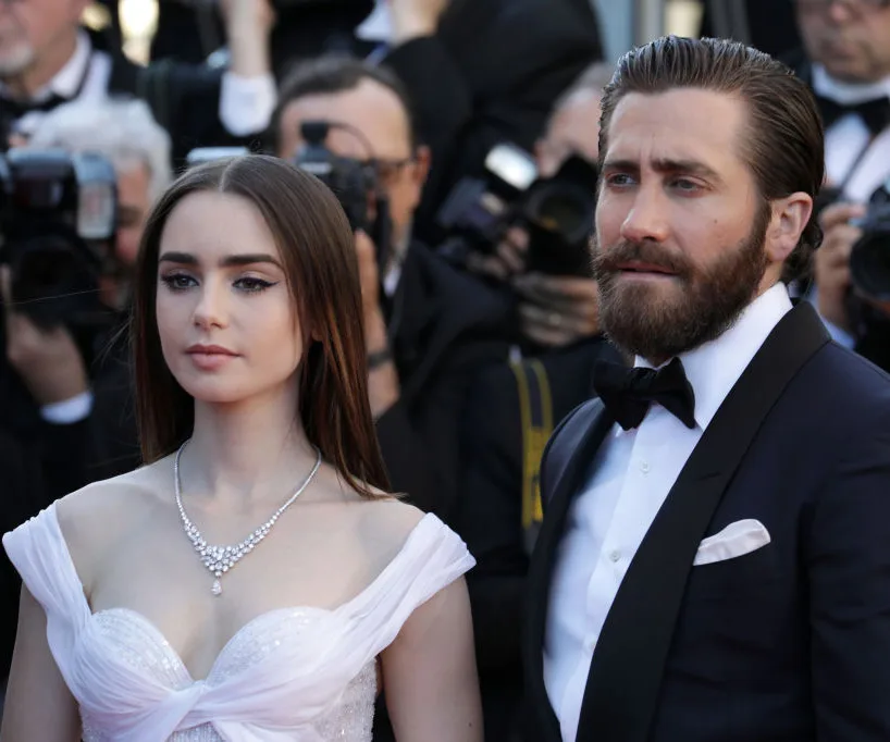 Lily Collins and Jake Gyllenhaal