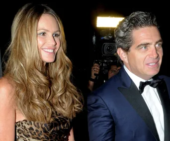 Elle Macpherson and Jeff Soffer