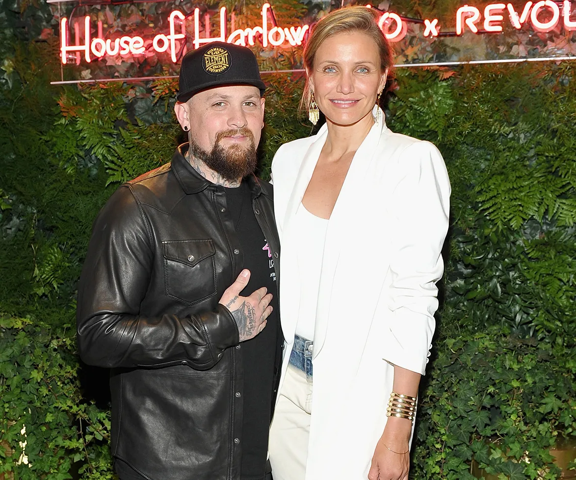 Cameron Diaz and Benji Madden