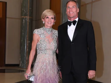 Julie Bishop’s Mid-Winter ball dress cost $32,000