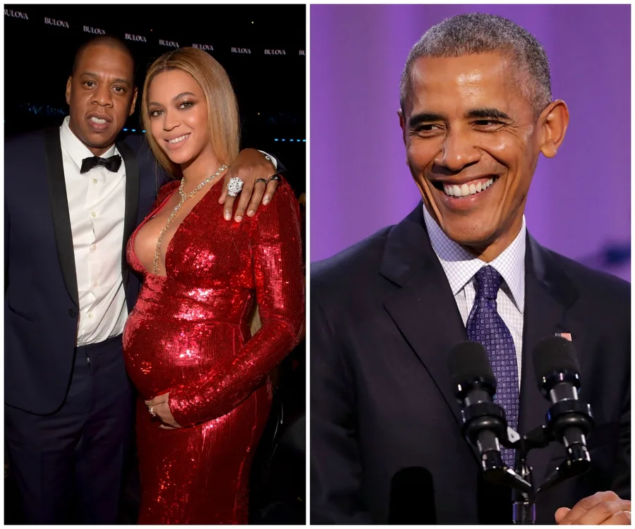 Barack Obama, Beyoncé, Jay Z