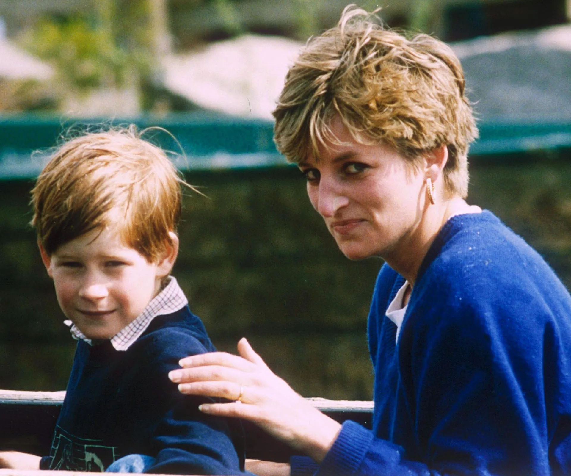 Prince Harry and Princess Diana