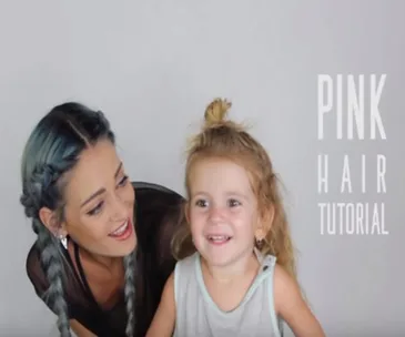 Pink hair tutorial 